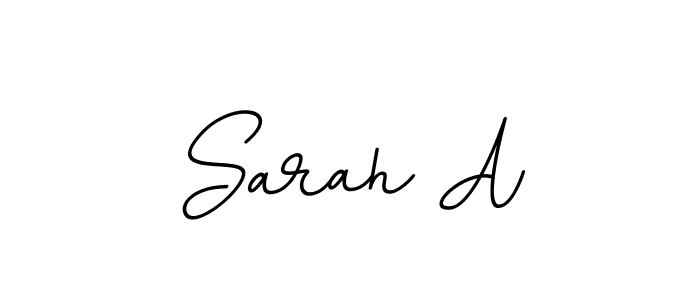 Also we have Sarah A name is the best signature style. Create professional handwritten signature collection using BallpointsItalic-DORy9 autograph style. Sarah A signature style 11 images and pictures png