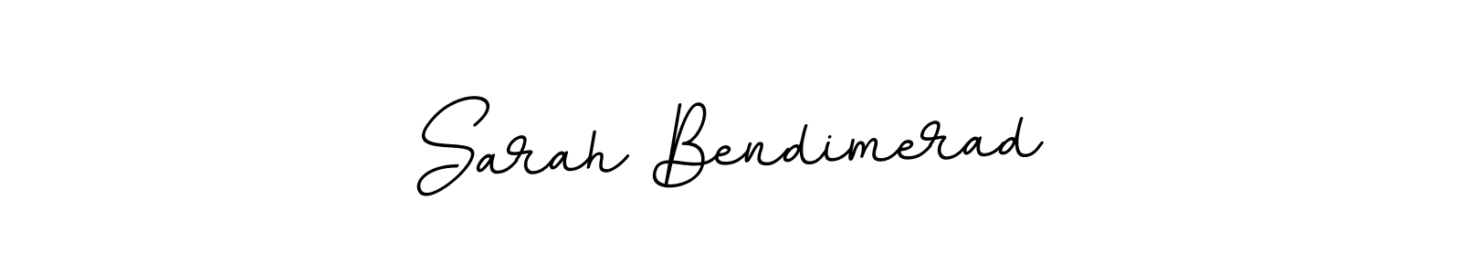 Sarah Bendimerad stylish signature style. Best Handwritten Sign (BallpointsItalic-DORy9) for my name. Handwritten Signature Collection Ideas for my name Sarah Bendimerad. Sarah Bendimerad signature style 11 images and pictures png