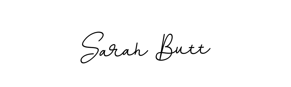 Create a beautiful signature design for name Sarah Butt. With this signature (BallpointsItalic-DORy9) fonts, you can make a handwritten signature for free. Sarah Butt signature style 11 images and pictures png