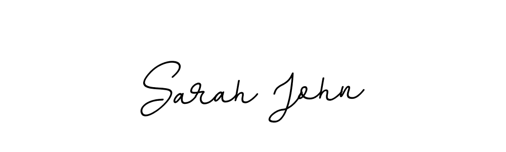 Sarah John stylish signature style. Best Handwritten Sign (BallpointsItalic-DORy9) for my name. Handwritten Signature Collection Ideas for my name Sarah John. Sarah John signature style 11 images and pictures png