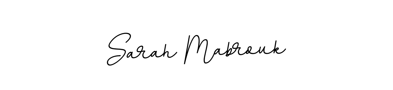 Use a signature maker to create a handwritten signature online. With this signature software, you can design (BallpointsItalic-DORy9) your own signature for name Sarah Mabrouk. Sarah Mabrouk signature style 11 images and pictures png