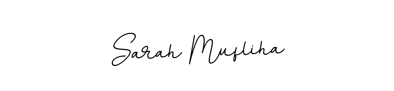 It looks lik you need a new signature style for name Sarah Mufliha. Design unique handwritten (BallpointsItalic-DORy9) signature with our free signature maker in just a few clicks. Sarah Mufliha signature style 11 images and pictures png