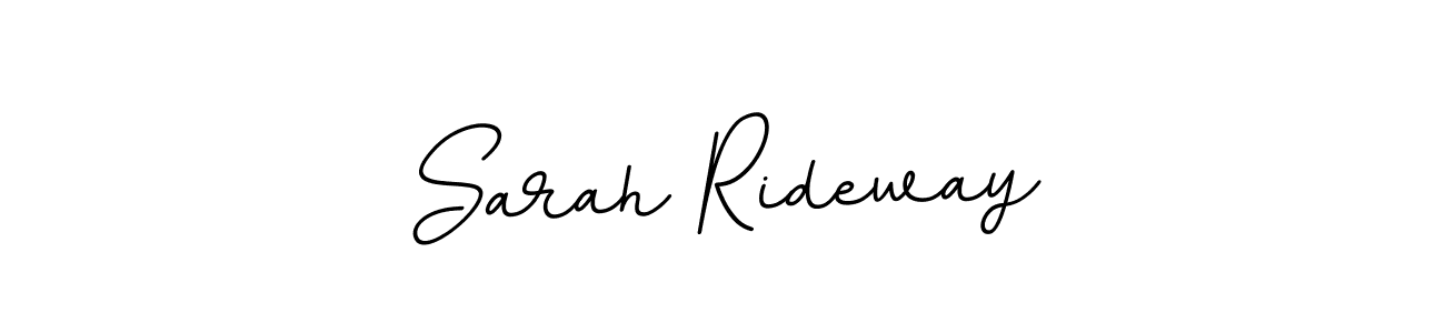 Make a beautiful signature design for name Sarah Rideway. With this signature (BallpointsItalic-DORy9) style, you can create a handwritten signature for free. Sarah Rideway signature style 11 images and pictures png