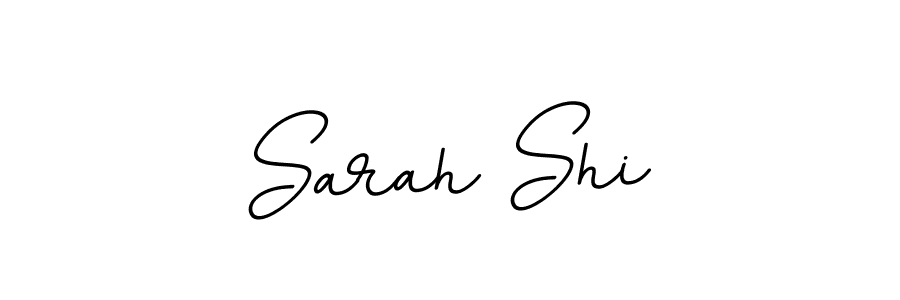 Make a beautiful signature design for name Sarah Shi. With this signature (BallpointsItalic-DORy9) style, you can create a handwritten signature for free. Sarah Shi signature style 11 images and pictures png