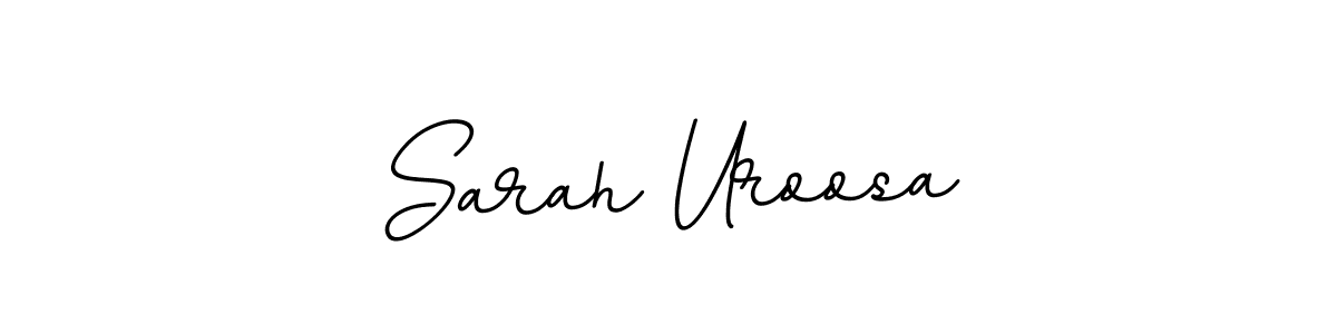 Make a beautiful signature design for name Sarah Uroosa. Use this online signature maker to create a handwritten signature for free. Sarah Uroosa signature style 11 images and pictures png