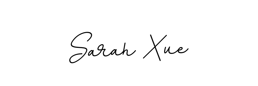 Make a beautiful signature design for name Sarah Xue. With this signature (BallpointsItalic-DORy9) style, you can create a handwritten signature for free. Sarah Xue signature style 11 images and pictures png