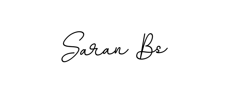 Saran Bs stylish signature style. Best Handwritten Sign (BallpointsItalic-DORy9) for my name. Handwritten Signature Collection Ideas for my name Saran Bs. Saran Bs signature style 11 images and pictures png