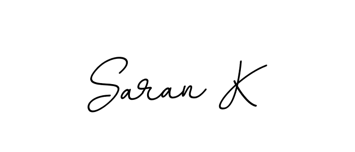 if you are searching for the best signature style for your name Saran K. so please give up your signature search. here we have designed multiple signature styles  using BallpointsItalic-DORy9. Saran K signature style 11 images and pictures png