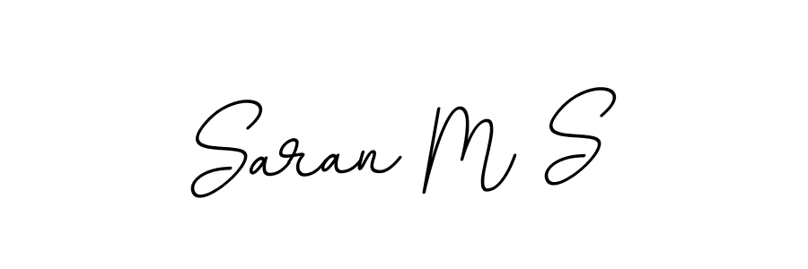 Once you've used our free online signature maker to create your best signature BallpointsItalic-DORy9 style, it's time to enjoy all of the benefits that Saran M S name signing documents. Saran M S signature style 11 images and pictures png