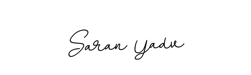 It looks lik you need a new signature style for name Saran Yadv. Design unique handwritten (BallpointsItalic-DORy9) signature with our free signature maker in just a few clicks. Saran Yadv signature style 11 images and pictures png