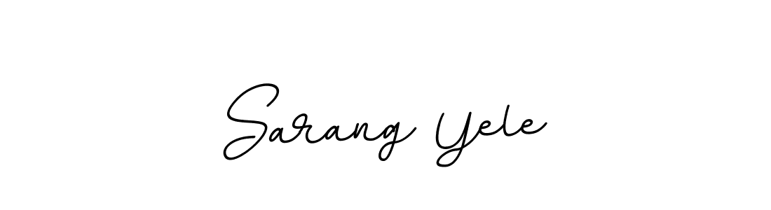 Also we have Sarang Yele name is the best signature style. Create professional handwritten signature collection using BallpointsItalic-DORy9 autograph style. Sarang Yele signature style 11 images and pictures png