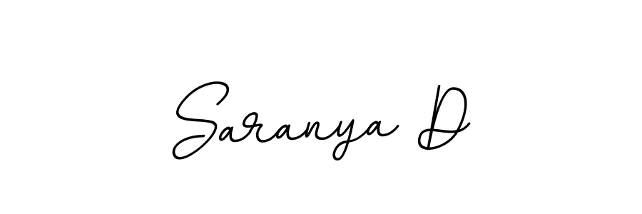 Saranya D stylish signature style. Best Handwritten Sign (BallpointsItalic-DORy9) for my name. Handwritten Signature Collection Ideas for my name Saranya D. Saranya D signature style 11 images and pictures png