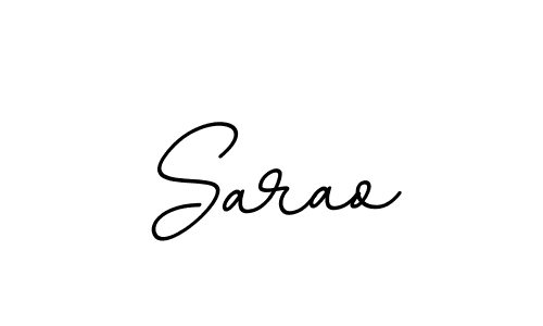 You should practise on your own different ways (BallpointsItalic-DORy9) to write your name (Sarao) in signature. don't let someone else do it for you. Sarao signature style 11 images and pictures png