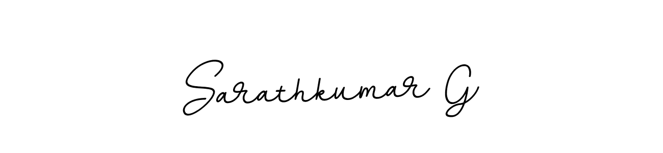 The best way (BallpointsItalic-DORy9) to make a short signature is to pick only two or three words in your name. The name Sarathkumar G include a total of six letters. For converting this name. Sarathkumar G signature style 11 images and pictures png