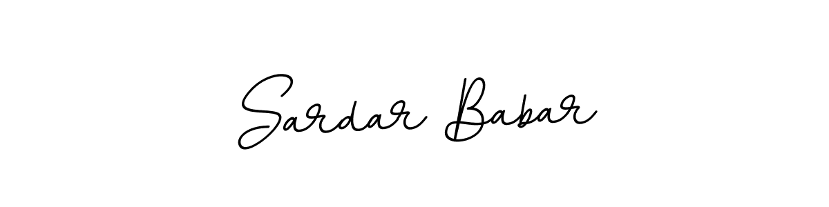 Check out images of Autograph of Sardar Babar name. Actor Sardar Babar Signature Style. BallpointsItalic-DORy9 is a professional sign style online. Sardar Babar signature style 11 images and pictures png