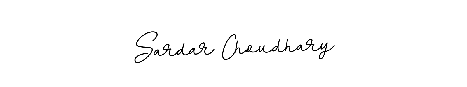 Design your own signature with our free online signature maker. With this signature software, you can create a handwritten (BallpointsItalic-DORy9) signature for name Sardar Choudhary. Sardar Choudhary signature style 11 images and pictures png