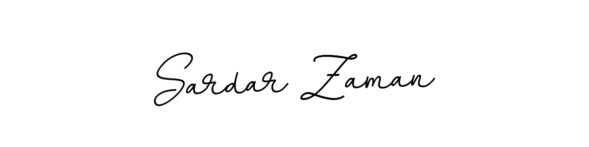 Design your own signature with our free online signature maker. With this signature software, you can create a handwritten (BallpointsItalic-DORy9) signature for name Sardar Zaman. Sardar Zaman signature style 11 images and pictures png