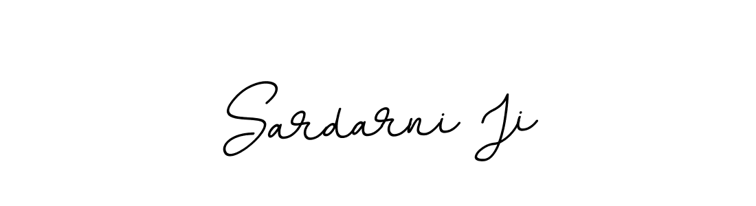 Make a beautiful signature design for name Sardarni Ji. With this signature (BallpointsItalic-DORy9) style, you can create a handwritten signature for free. Sardarni Ji signature style 11 images and pictures png