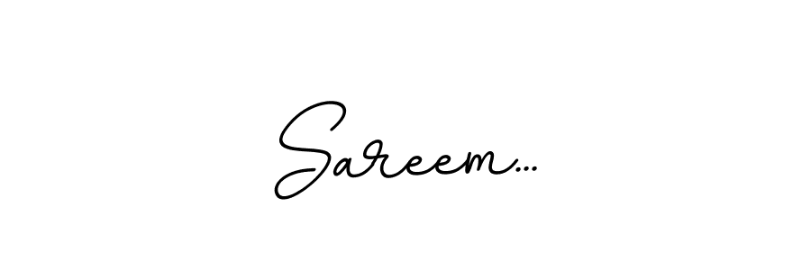 Make a beautiful signature design for name Sareem.... With this signature (BallpointsItalic-DORy9) style, you can create a handwritten signature for free. Sareem... signature style 11 images and pictures png