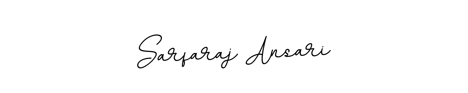 Use a signature maker to create a handwritten signature online. With this signature software, you can design (BallpointsItalic-DORy9) your own signature for name Sarfaraj Ansari. Sarfaraj Ansari signature style 11 images and pictures png