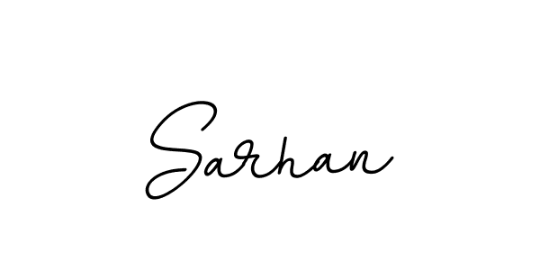 Make a beautiful signature design for name Sarhan. With this signature (BallpointsItalic-DORy9) style, you can create a handwritten signature for free. Sarhan signature style 11 images and pictures png