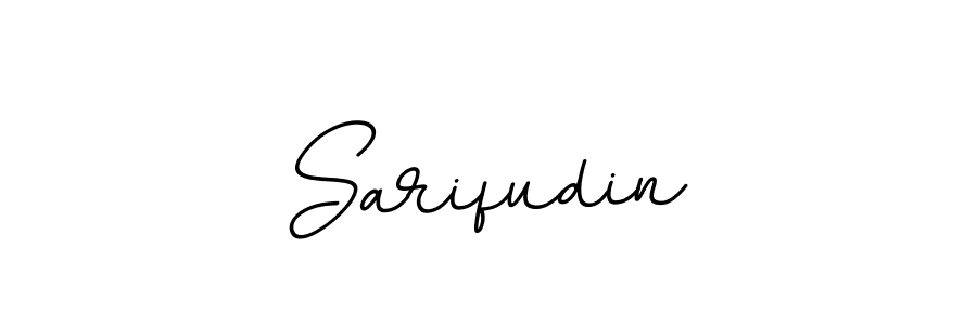 The best way (BallpointsItalic-DORy9) to make a short signature is to pick only two or three words in your name. The name Sarifudin include a total of six letters. For converting this name. Sarifudin signature style 11 images and pictures png