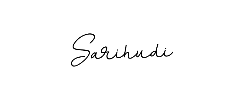Create a beautiful signature design for name Sarihudi. With this signature (BallpointsItalic-DORy9) fonts, you can make a handwritten signature for free. Sarihudi signature style 11 images and pictures png