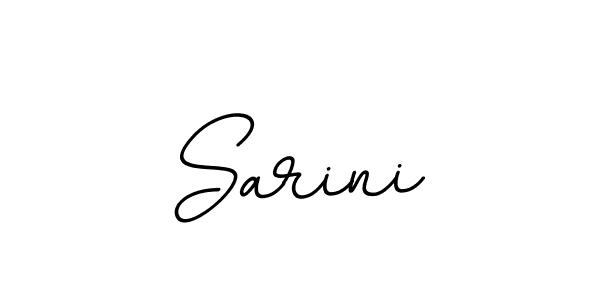 The best way (BallpointsItalic-DORy9) to make a short signature is to pick only two or three words in your name. The name Sarini include a total of six letters. For converting this name. Sarini signature style 11 images and pictures png