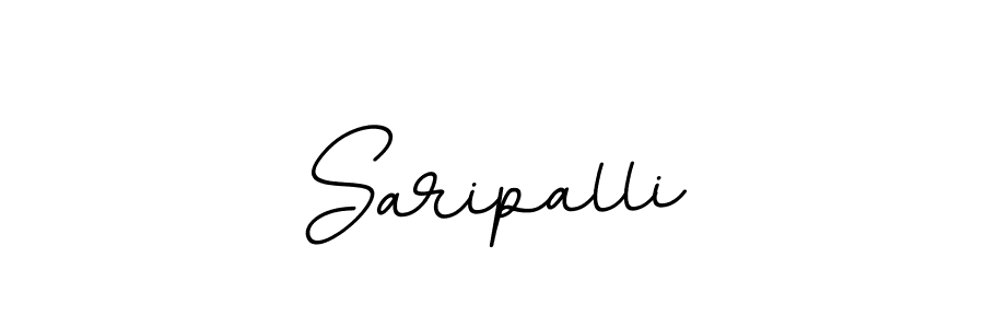 Make a beautiful signature design for name Saripalli. With this signature (BallpointsItalic-DORy9) style, you can create a handwritten signature for free. Saripalli signature style 11 images and pictures png