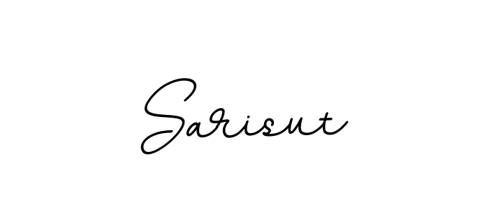 Sarisut stylish signature style. Best Handwritten Sign (BallpointsItalic-DORy9) for my name. Handwritten Signature Collection Ideas for my name Sarisut. Sarisut signature style 11 images and pictures png