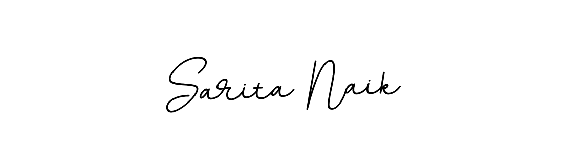 Use a signature maker to create a handwritten signature online. With this signature software, you can design (BallpointsItalic-DORy9) your own signature for name Sarita Naik. Sarita Naik signature style 11 images and pictures png
