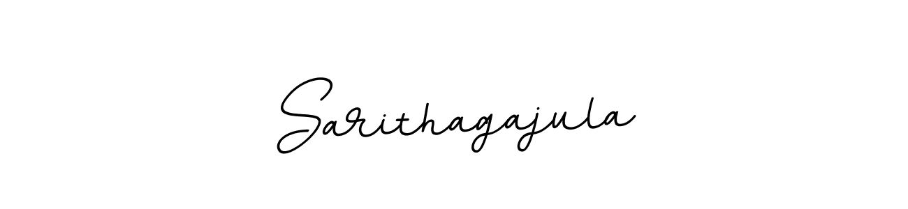 This is the best signature style for the Sarithagajula name. Also you like these signature font (BallpointsItalic-DORy9). Mix name signature. Sarithagajula signature style 11 images and pictures png