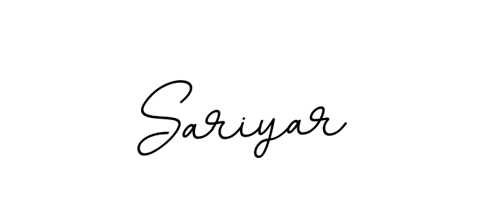 Make a beautiful signature design for name Sariyar. Use this online signature maker to create a handwritten signature for free. Sariyar signature style 11 images and pictures png