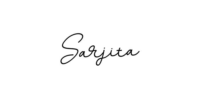 Also we have Sarjita name is the best signature style. Create professional handwritten signature collection using BallpointsItalic-DORy9 autograph style. Sarjita signature style 11 images and pictures png