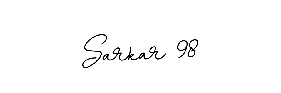 The best way (BallpointsItalic-DORy9) to make a short signature is to pick only two or three words in your name. The name Sarkar 98 include a total of six letters. For converting this name. Sarkar 98 signature style 11 images and pictures png