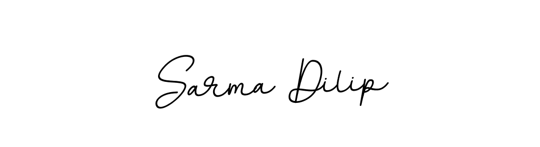 Use a signature maker to create a handwritten signature online. With this signature software, you can design (BallpointsItalic-DORy9) your own signature for name Sarma Dilip. Sarma Dilip signature style 11 images and pictures png