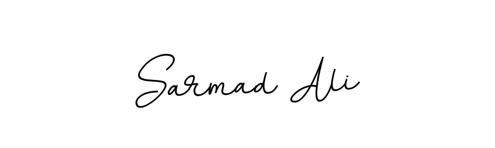 This is the best signature style for the Sarmad Ali name. Also you like these signature font (BallpointsItalic-DORy9). Mix name signature. Sarmad Ali signature style 11 images and pictures png