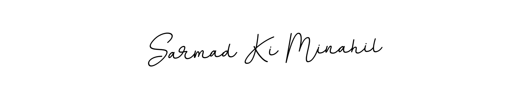 How to Draw Sarmad Ki Minahil signature style? BallpointsItalic-DORy9 is a latest design signature styles for name Sarmad Ki Minahil. Sarmad Ki Minahil signature style 11 images and pictures png