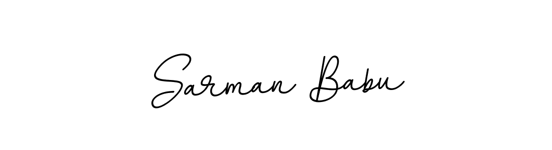 Once you've used our free online signature maker to create your best signature BallpointsItalic-DORy9 style, it's time to enjoy all of the benefits that Sarman Babu name signing documents. Sarman Babu signature style 11 images and pictures png