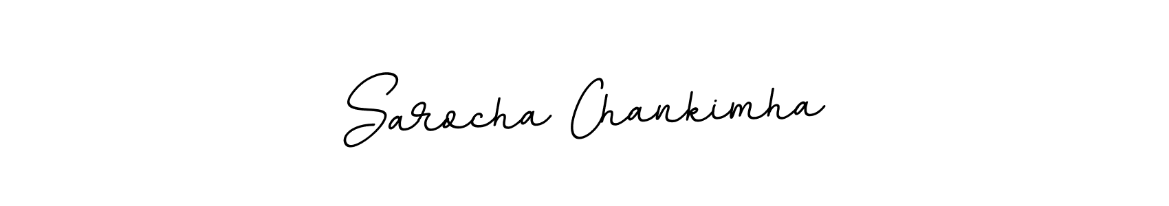 Create a beautiful signature design for name Sarocha Chankimha. With this signature (BallpointsItalic-DORy9) fonts, you can make a handwritten signature for free. Sarocha Chankimha signature style 11 images and pictures png