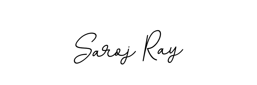 How to make Saroj Ray name signature. Use BallpointsItalic-DORy9 style for creating short signs online. This is the latest handwritten sign. Saroj Ray signature style 11 images and pictures png