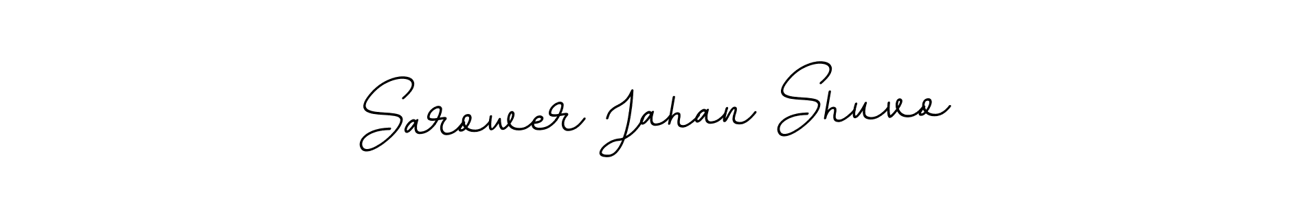 Make a short Sarower Jahan Shuvo signature style. Manage your documents anywhere anytime using BallpointsItalic-DORy9. Create and add eSignatures, submit forms, share and send files easily. Sarower Jahan Shuvo signature style 11 images and pictures png