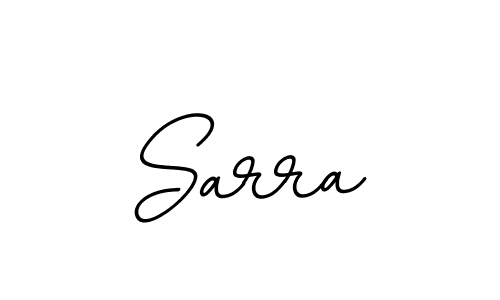 The best way (BallpointsItalic-DORy9) to make a short signature is to pick only two or three words in your name. The name Sarra include a total of six letters. For converting this name. Sarra signature style 11 images and pictures png