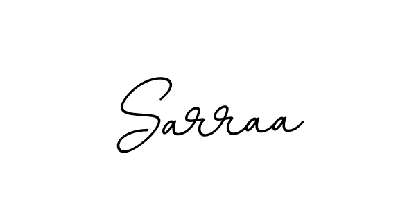 Make a beautiful signature design for name Sarraa. Use this online signature maker to create a handwritten signature for free. Sarraa signature style 11 images and pictures png