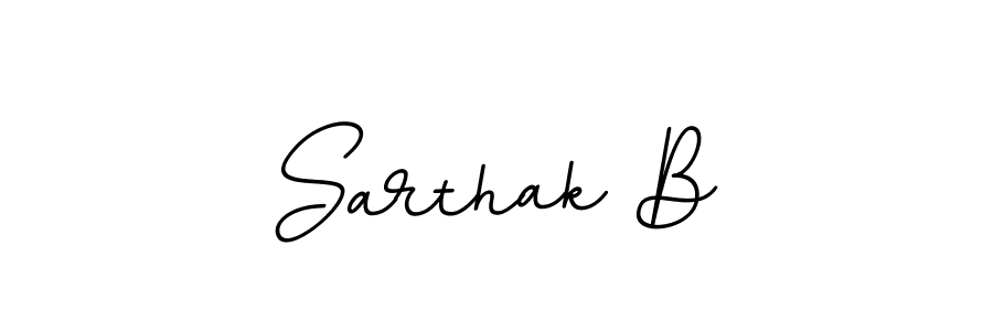 Similarly BallpointsItalic-DORy9 is the best handwritten signature design. Signature creator online .You can use it as an online autograph creator for name Sarthak B. Sarthak B signature style 11 images and pictures png