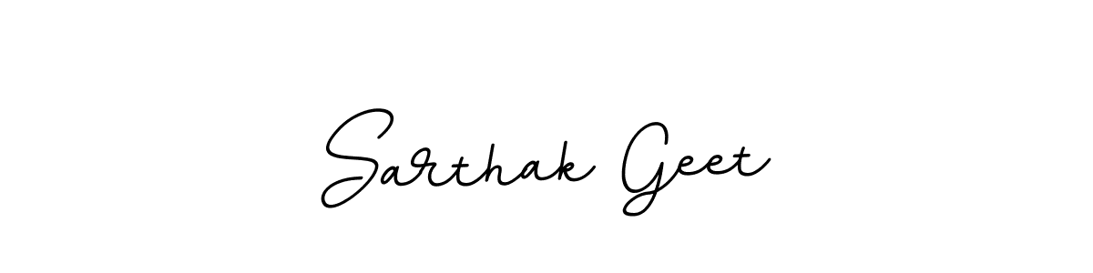 Check out images of Autograph of Sarthak Geet name. Actor Sarthak Geet Signature Style. BallpointsItalic-DORy9 is a professional sign style online. Sarthak Geet signature style 11 images and pictures png