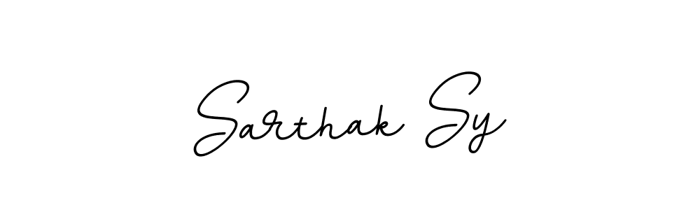 It looks lik you need a new signature style for name Sarthak Sy. Design unique handwritten (BallpointsItalic-DORy9) signature with our free signature maker in just a few clicks. Sarthak Sy signature style 11 images and pictures png