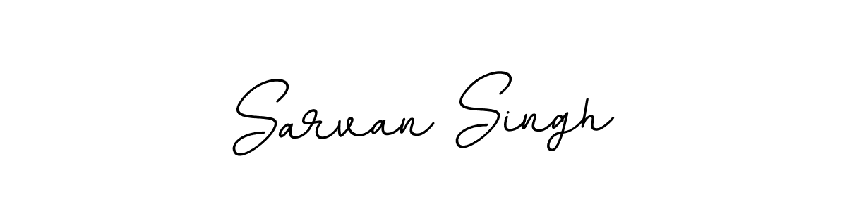 Design your own signature with our free online signature maker. With this signature software, you can create a handwritten (BallpointsItalic-DORy9) signature for name Sarvan Singh. Sarvan Singh signature style 11 images and pictures png