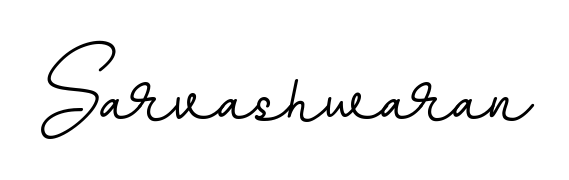 Make a beautiful signature design for name Sarvashwaran. Use this online signature maker to create a handwritten signature for free. Sarvashwaran signature style 11 images and pictures png
