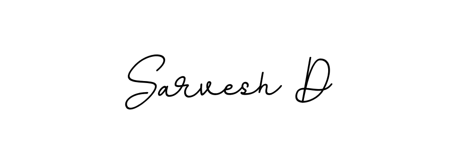 Also we have Sarvesh D name is the best signature style. Create professional handwritten signature collection using BallpointsItalic-DORy9 autograph style. Sarvesh D signature style 11 images and pictures png